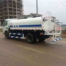 國六8噸東風噴灑車灑水車報價及圖片解析